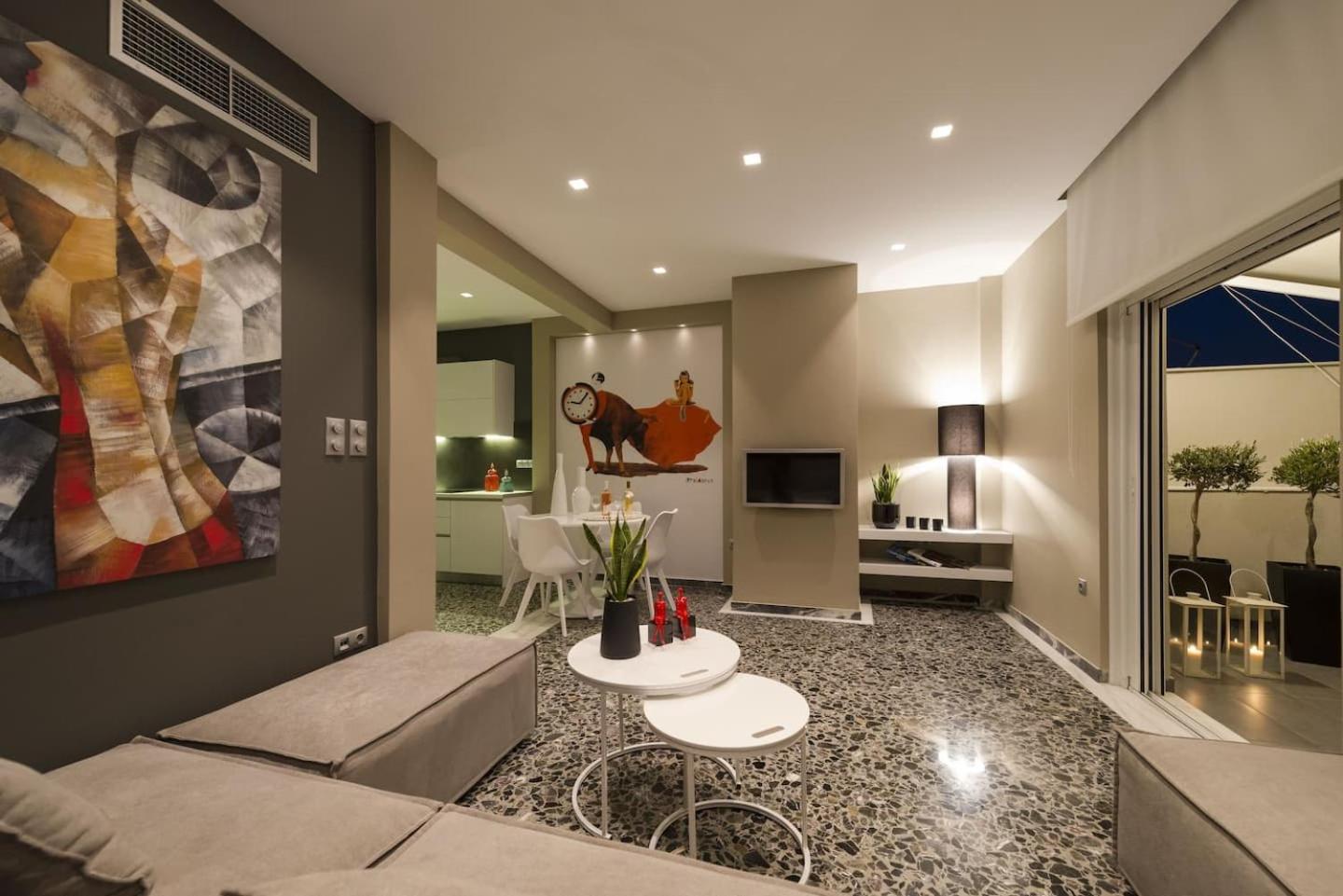 Ma Maison Nο 1, Penthouse, Acropolis And Lycabettus View, Ultra High Speed Internet 300 Mbps, 15' To Acropolis By Metro, 1' From Metro Station Athen Exterior foto